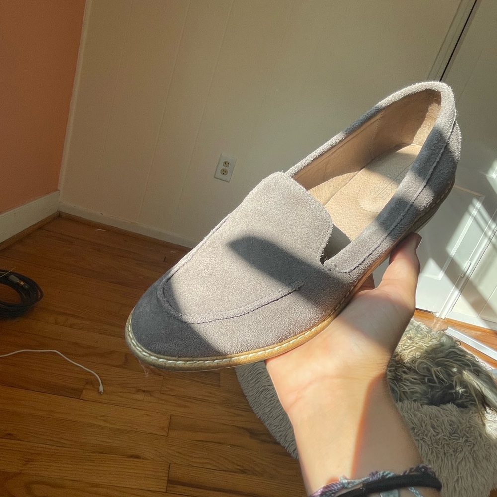 Grey woman’s shoes